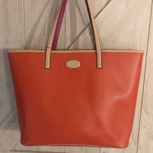 Coach Saffiano Leather tote